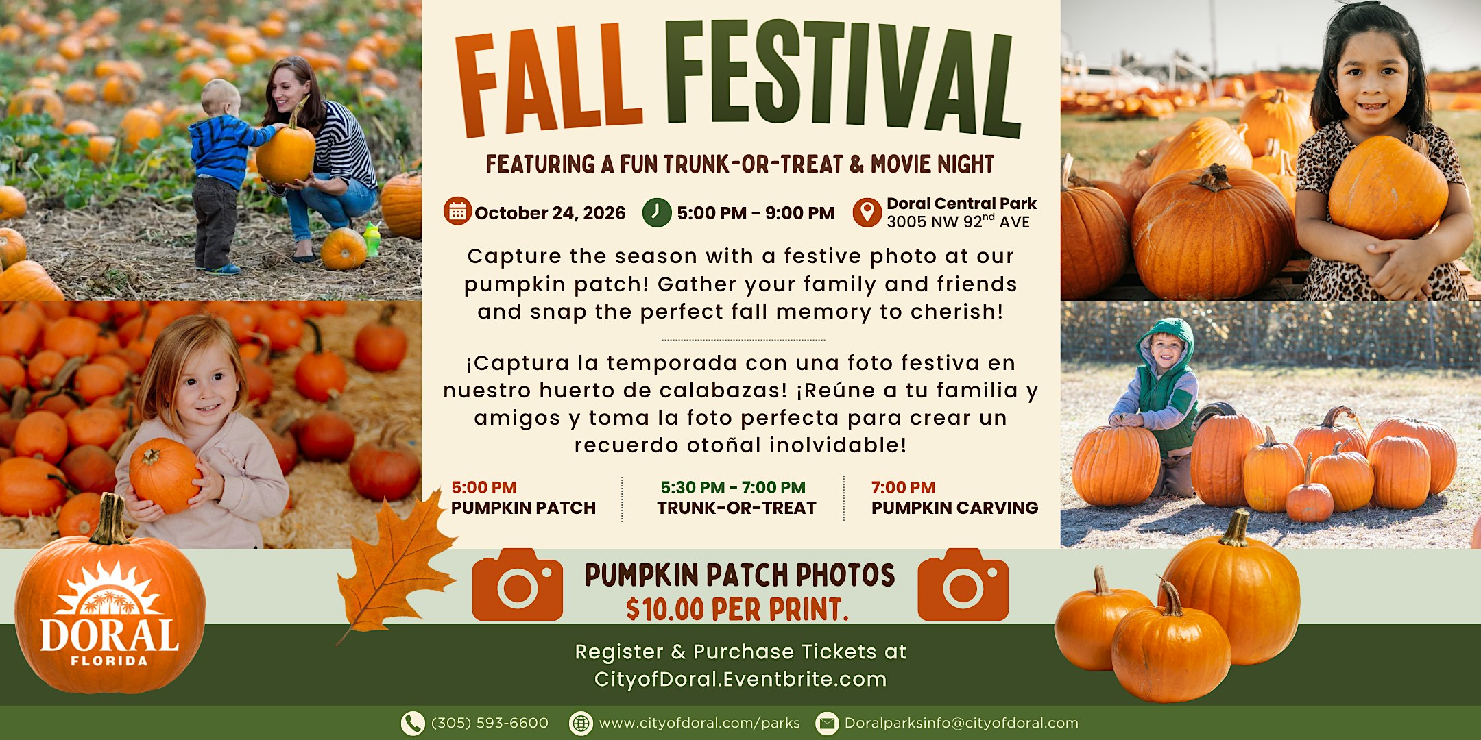 Fall Festival: Pumpkin Patch Photo Opportunity