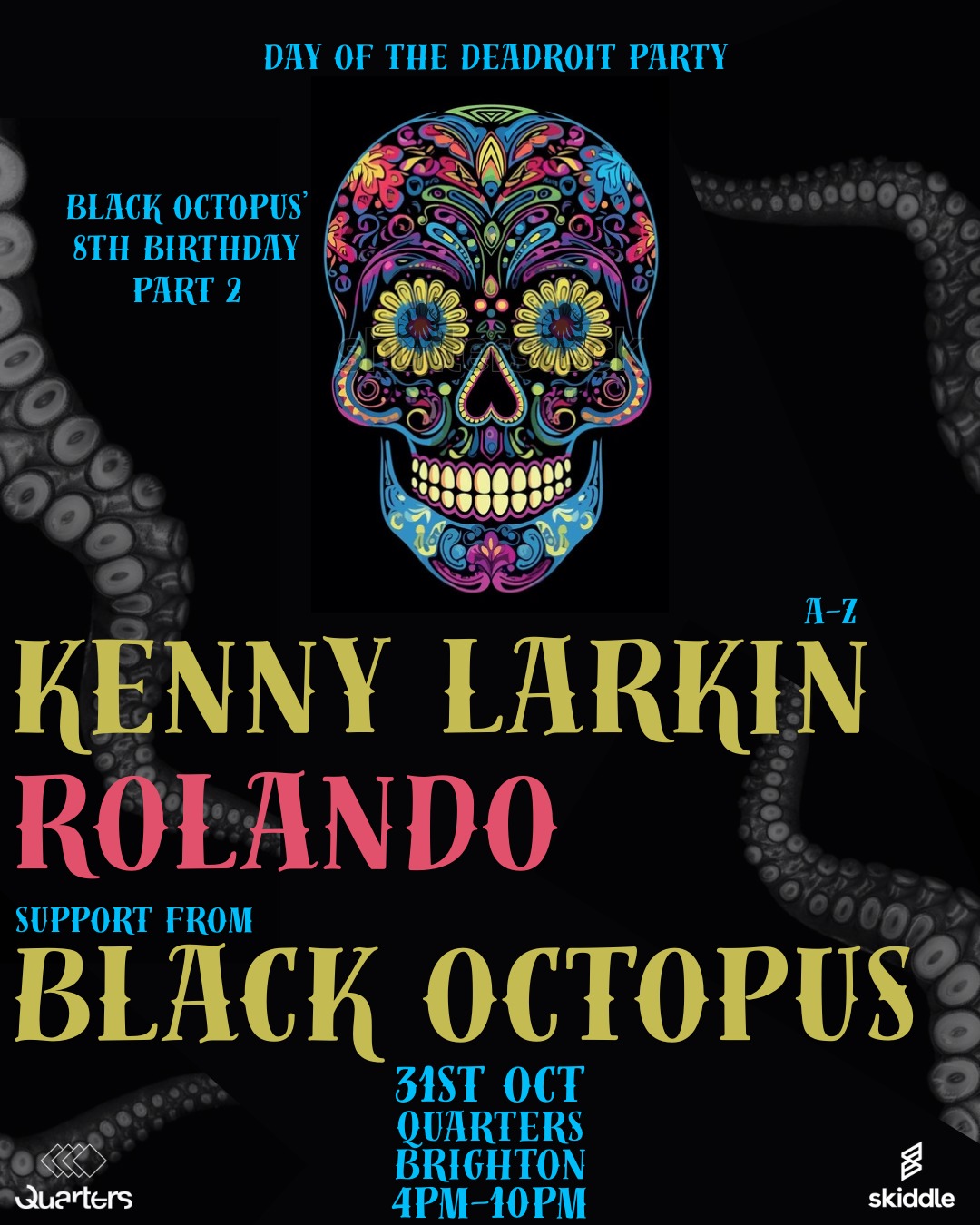 Black Octopus 8th Birthday Pt 2 with Kenny Larkin & Rolando