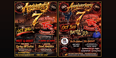 TRU Ryderz NoVa 7th Anniversary