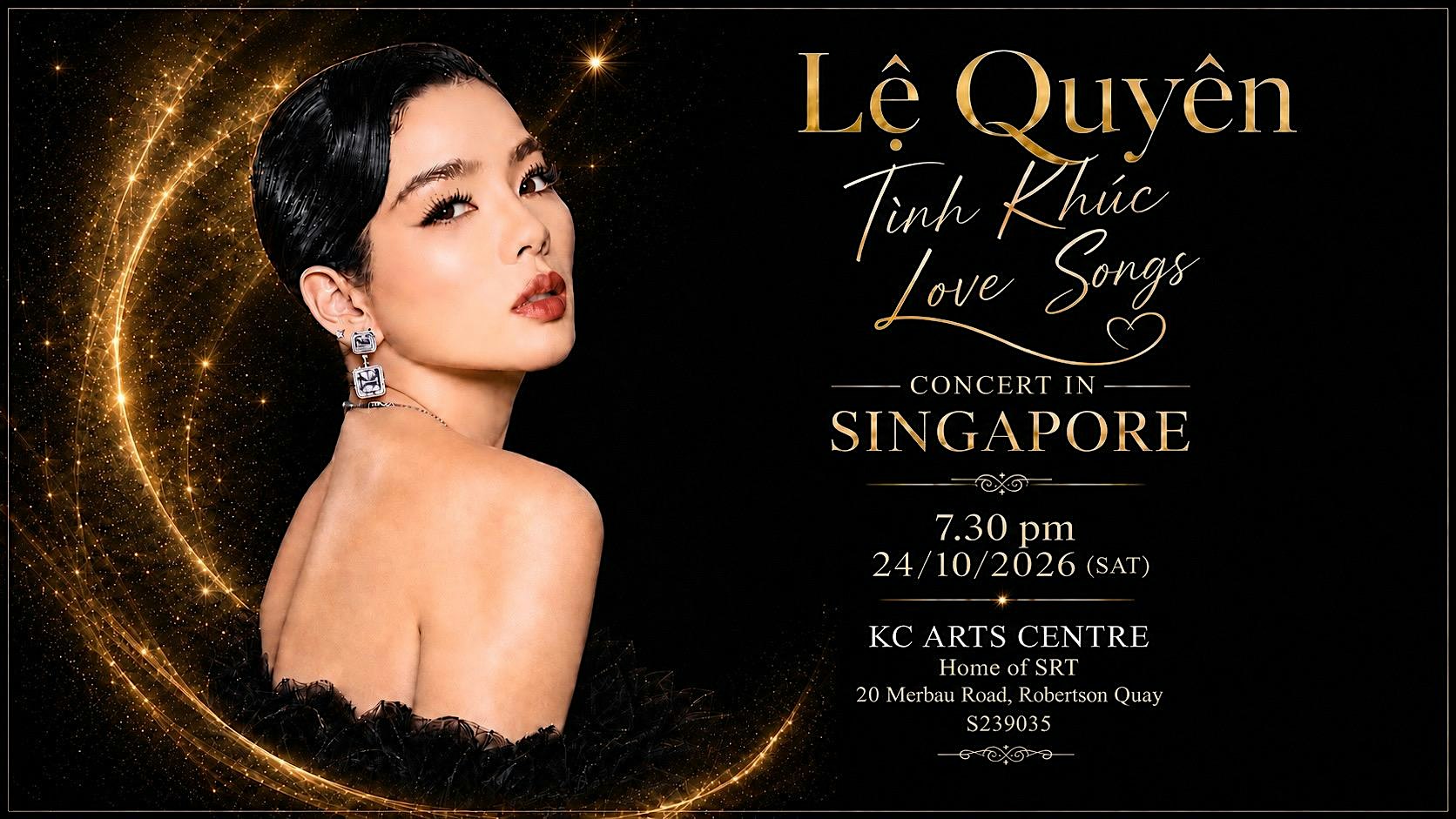 LỆ QUYÊN - Live in Singapore. Tình Khúc - Love Songs Concert - Le Quyen