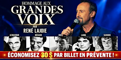 Mirabel : Vendredi 20 novembre 2026 - Spectacle hommage aux Grandes Voix