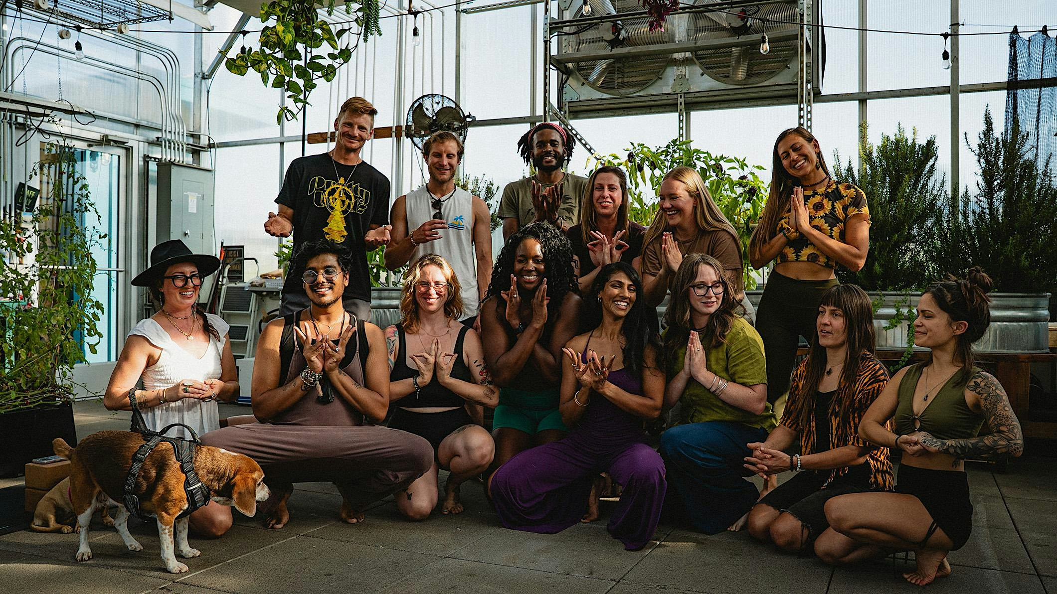 Grow+Gather Greenhouse Yoga Thursday ~ Hatha with Quentin