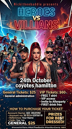 HEROES VS VILLIANS HELLOWEEN Party