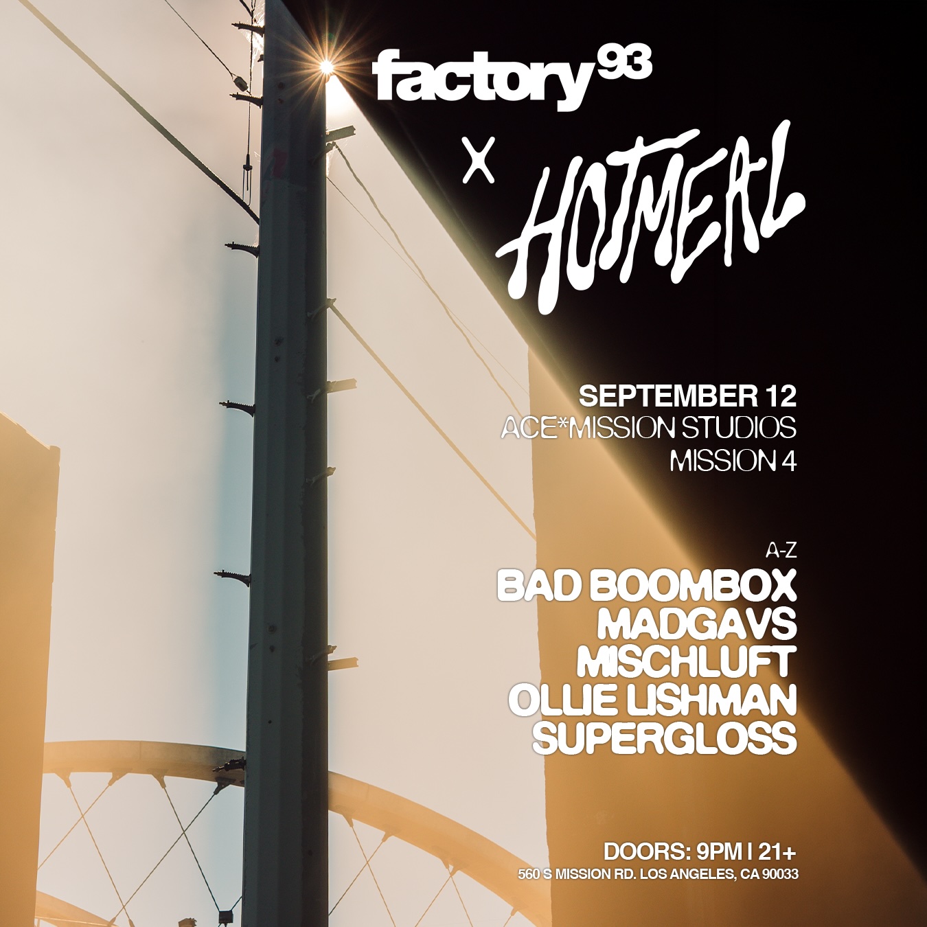 Factory 93 presents: Hot Meal Records LA Showcase
