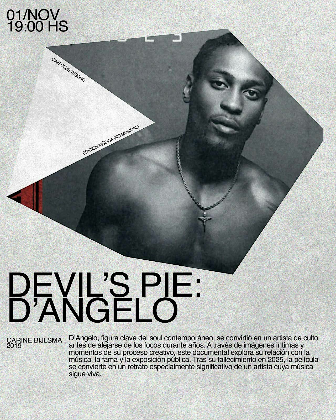 Ciclo de Cine Tesoro: "Devil’s pie: D’Angelo"