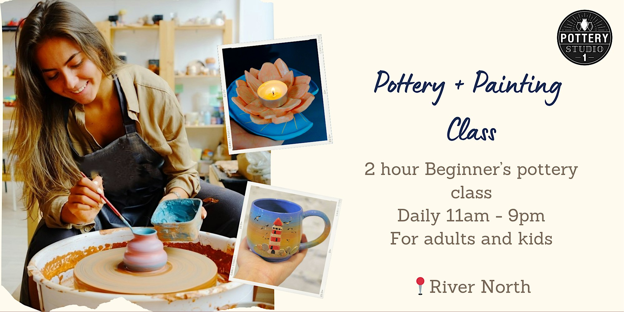 Love and Clay: Couple's Pottery Class - River North