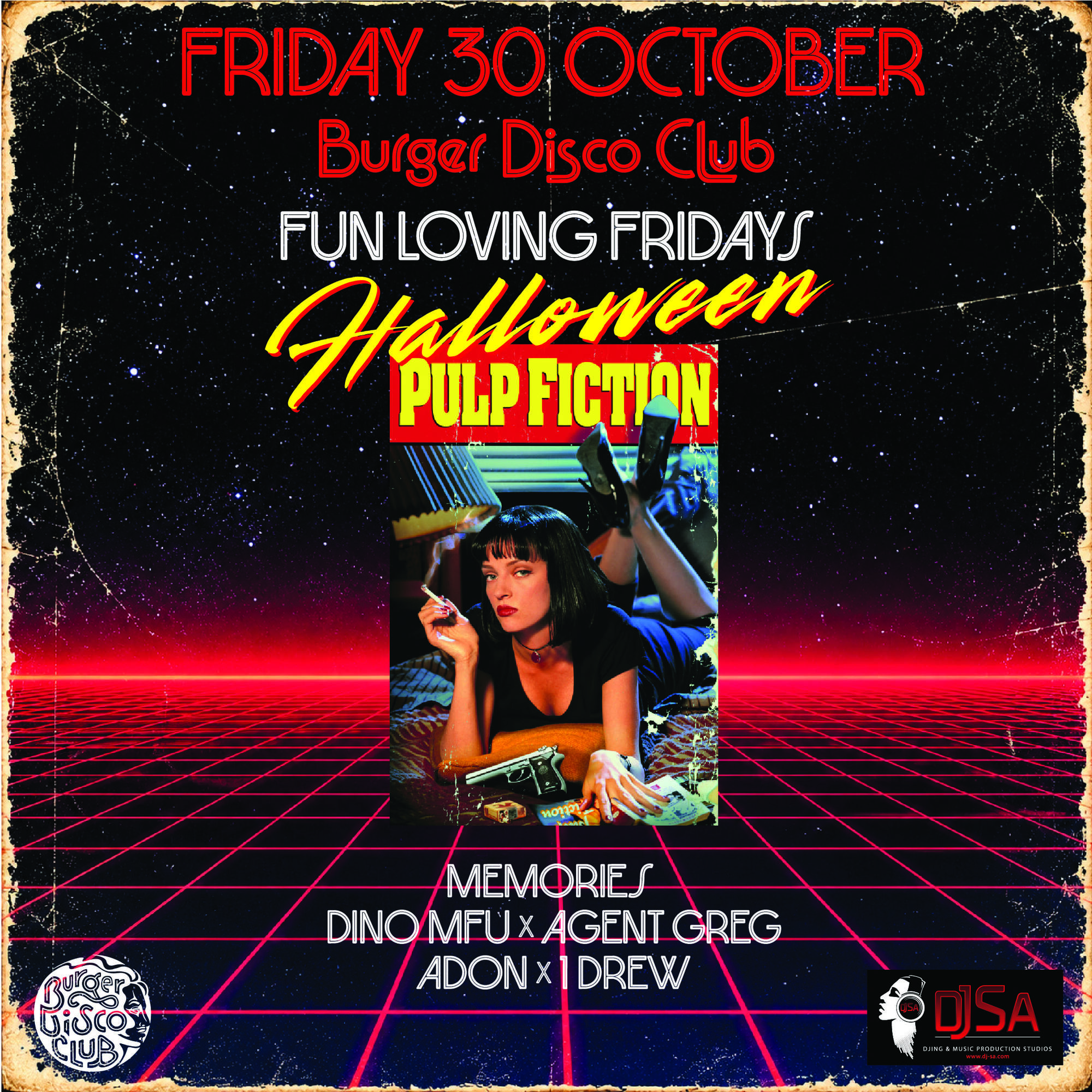 FUN LOVING FRIDAYS - HALLOWEEN PULP FICTION