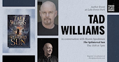 Tad Williams with Shawn Speakman — 'The Splintered Sun'