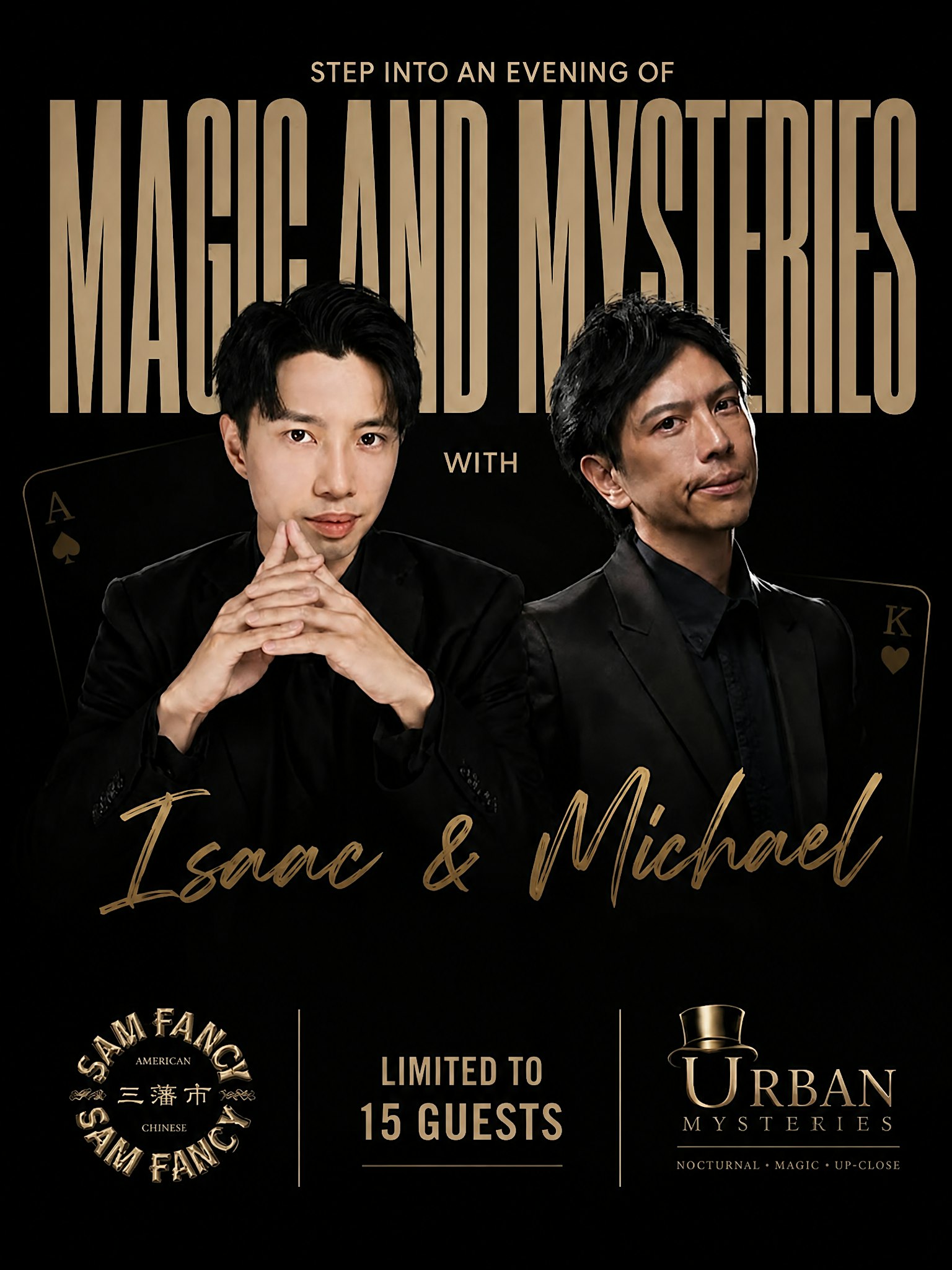 Up-Close Magic Experience  at Sam Fancy