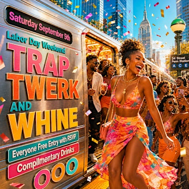 Labor Day Weekend Trap Twerk and Whine: Free Entry with RSVP at OOO