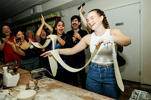 Evento's Pasta Making Dance Party!