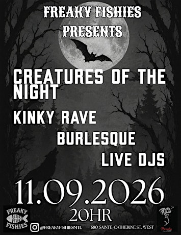 Creatures Of The Night