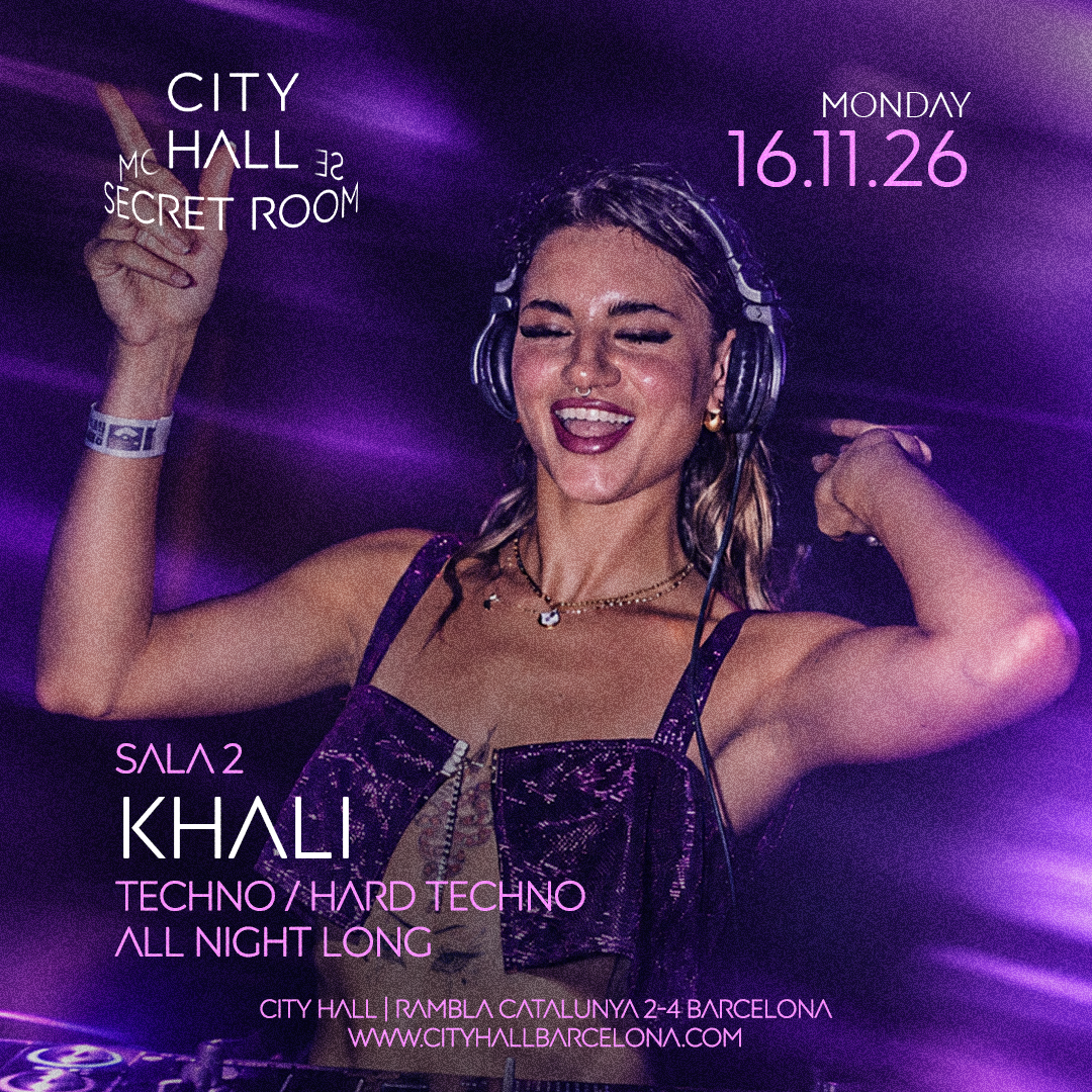 DJ KHALI l SECRET ROOM l TECHNO / HARD TECHNO ALL NIGHT LONG