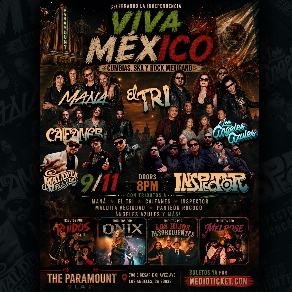 Viva Mexico! Cumbias Ska y Rock Mexicano