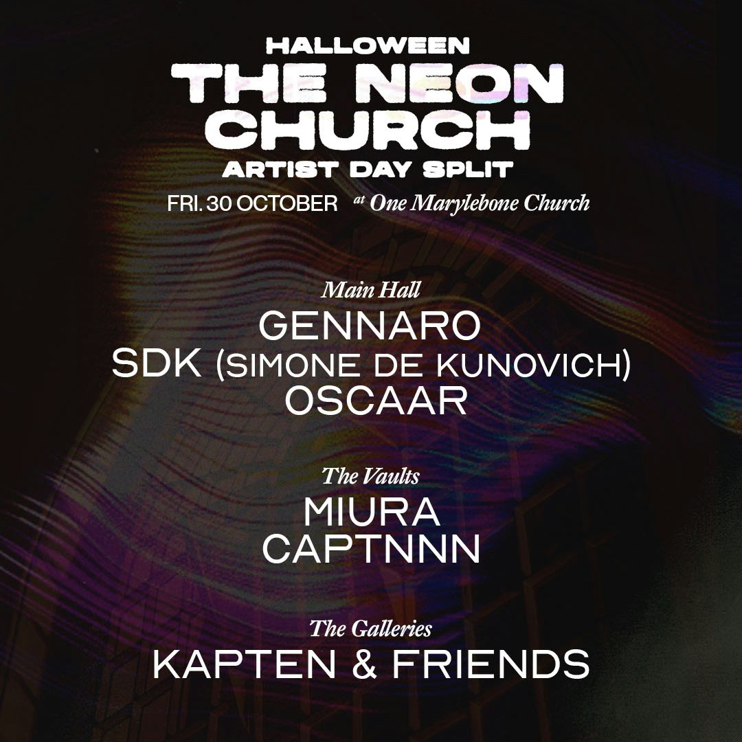 FRI. 30 OCT | The Neon Church
