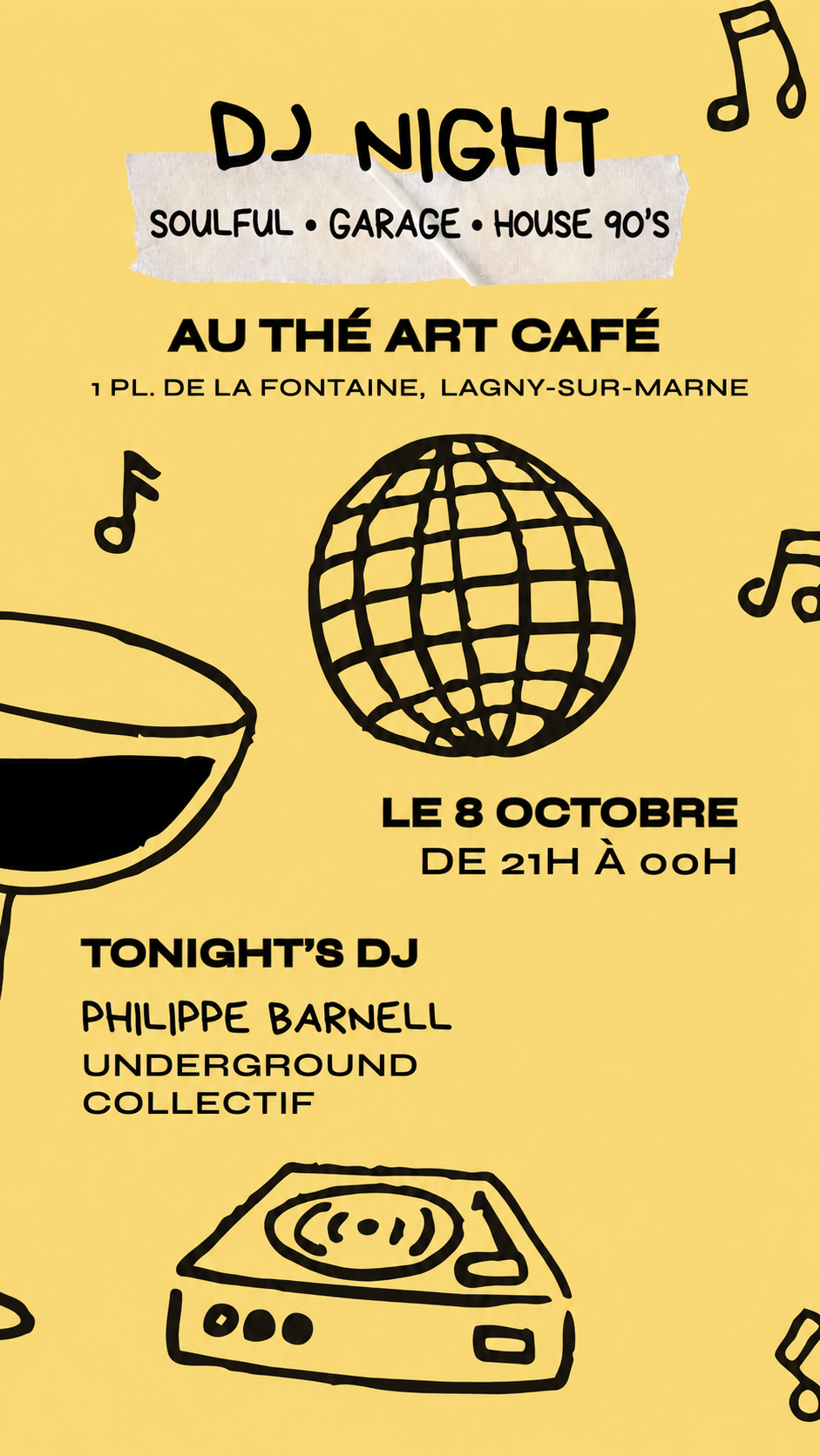 Underground Collectif live @Thé Art Café (Lagny sur Marne)