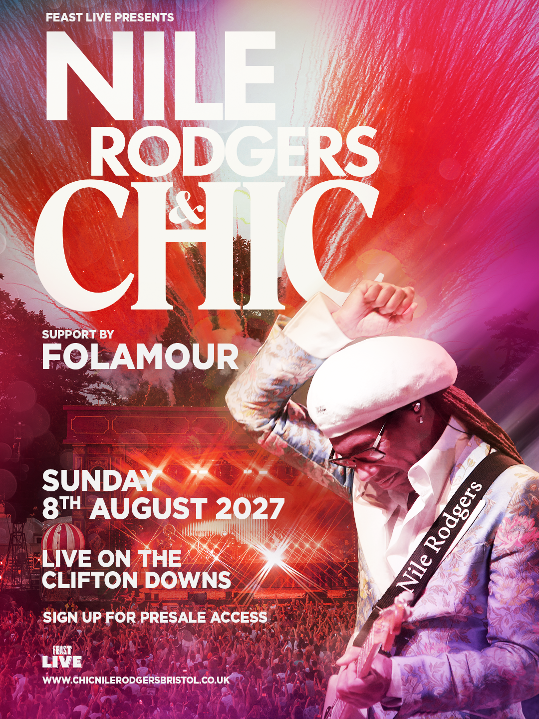 Nile Rodgers & CHIC + Special Guest Folamour