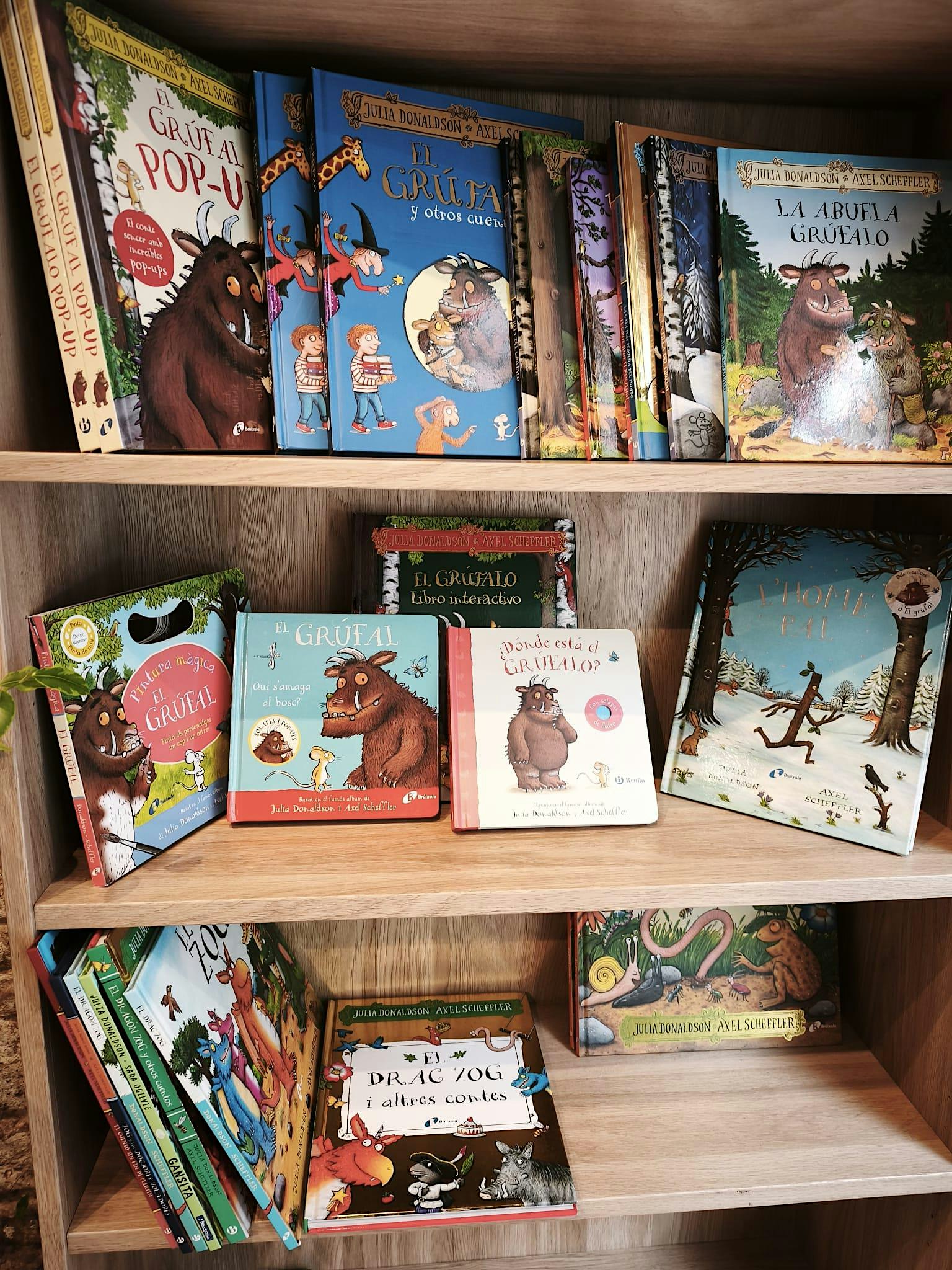 Cuentacuentos (Libros de Julia Donaldson & Axel Scheffler) y Chocolatada