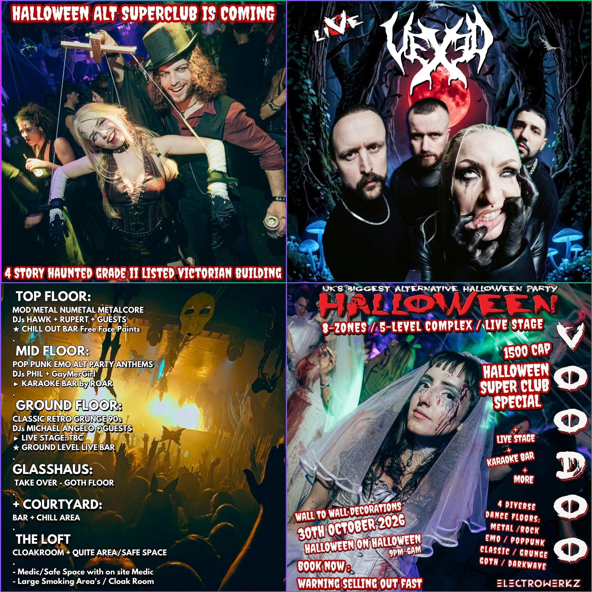 VoODOO HaLLOWEEN BaLL 2026: 8-Zone Event ft Live