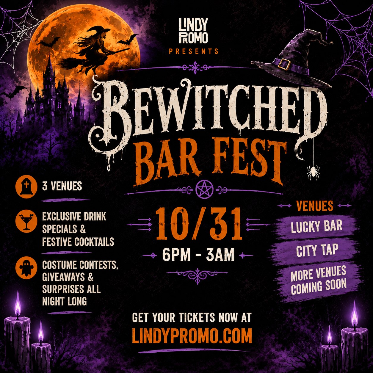 Bewitched Bar Fest 2026 - Halloween Special • Dupont Circle, Washington DC