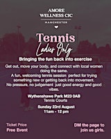 Tennis event ladies only