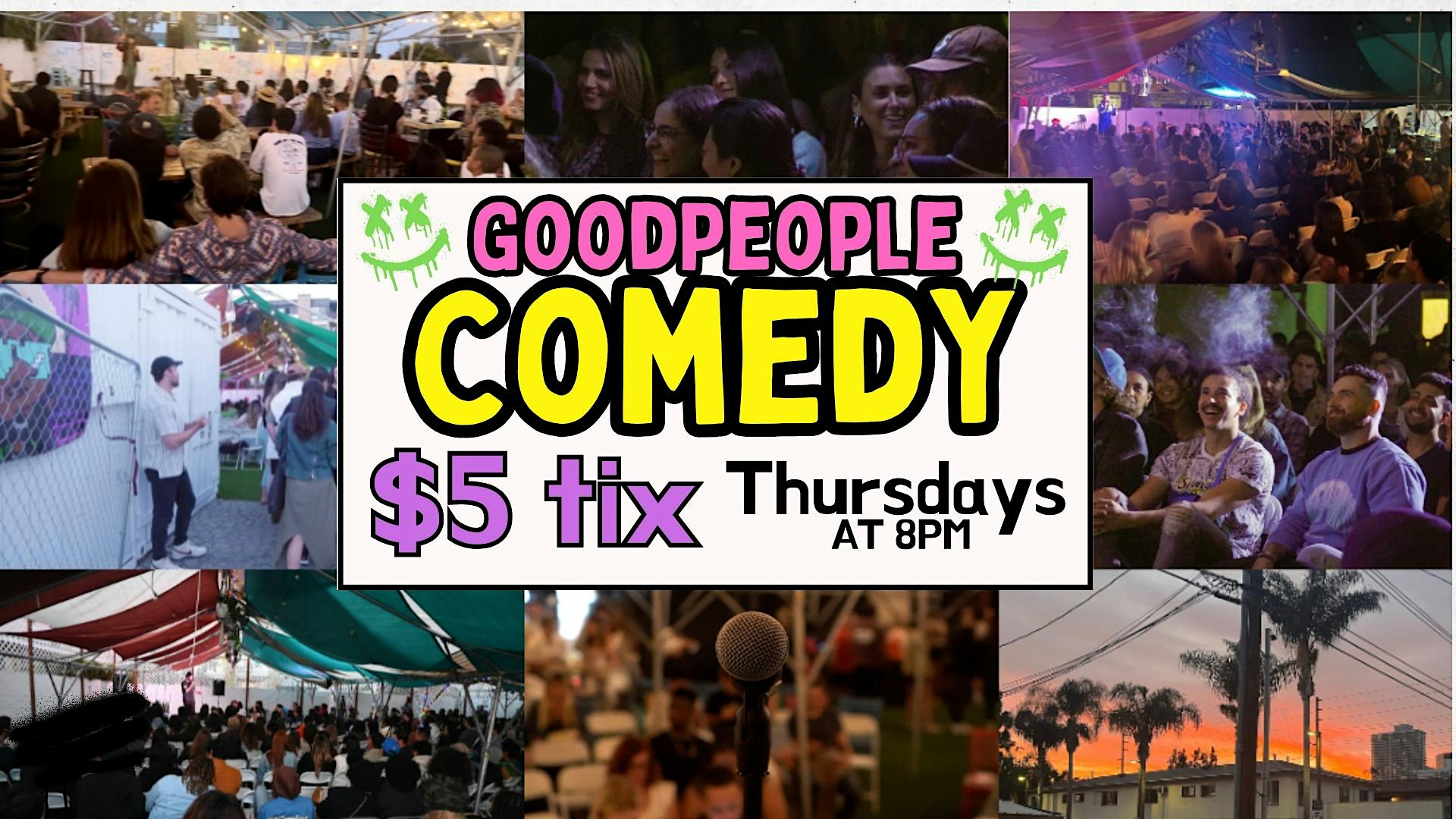 GoodPeople Comedy | Standup Comedy | Thursdays | Patio