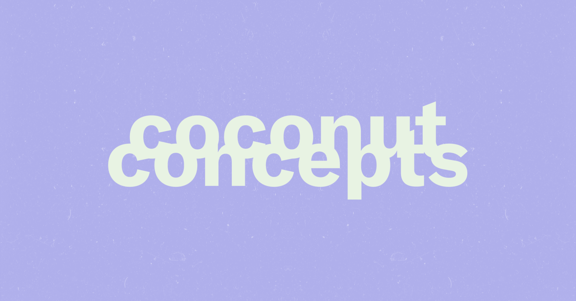 coconut concepts: 5 Years Anniversary