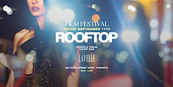 Toronto Film Festival Rooftop Party