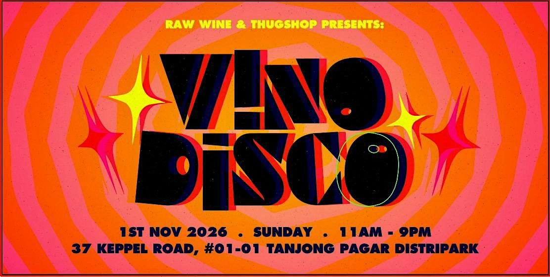 THUGSHOP x RAW WINE PRESENT: VINO DISCO 2.0