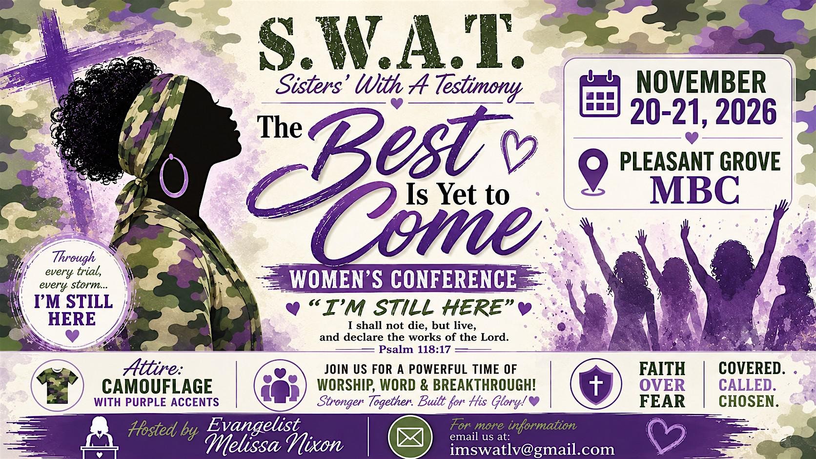 2026 The Best Is Yet to Come Women's Conference