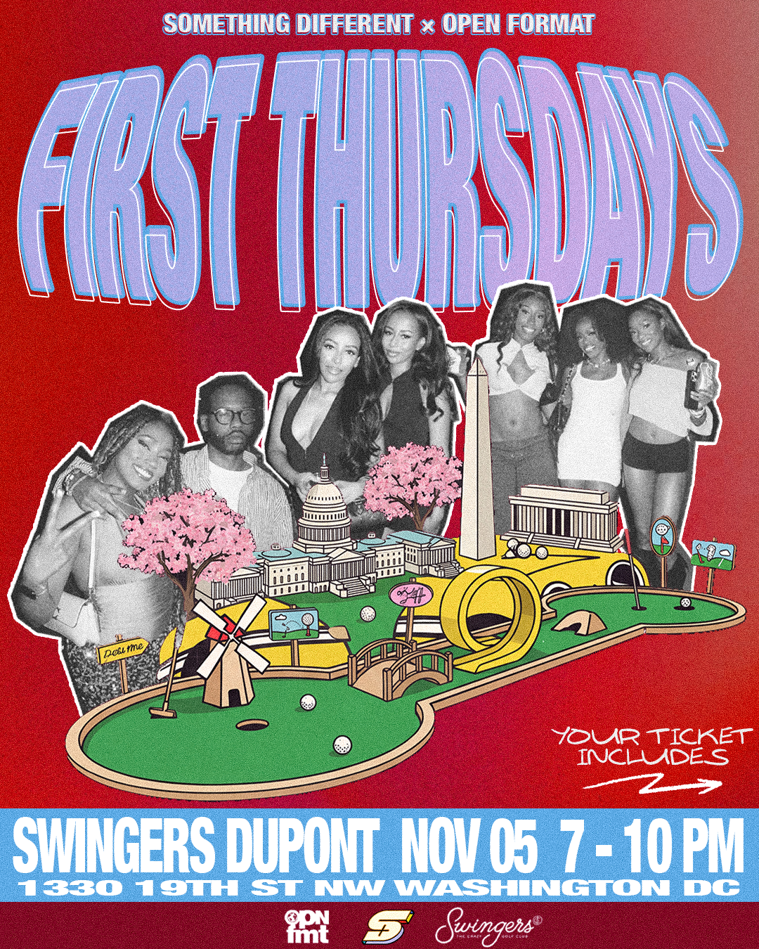 First Thursday at Swingers Dupont