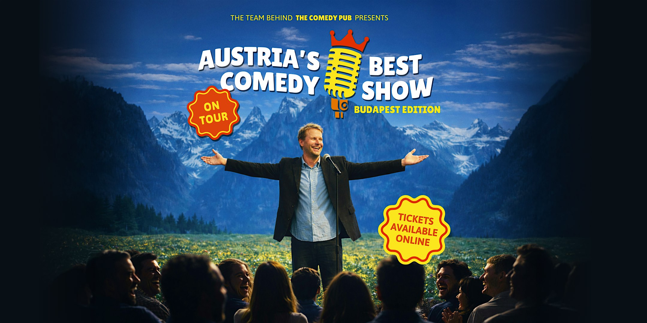 Austria’s Best Comedy Show – Budapest Edition | English Stand-Up Comedy