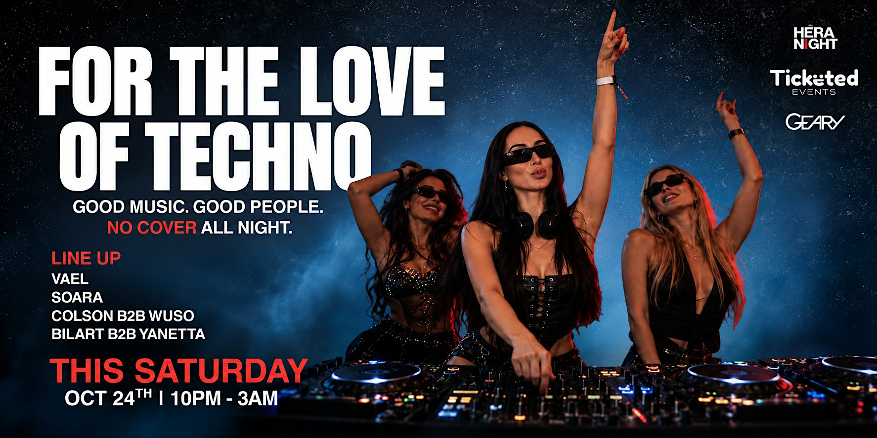 FOR THE LOVE OF TECHNO