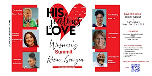 His Jealous Love Women's Summit - Rome, GA