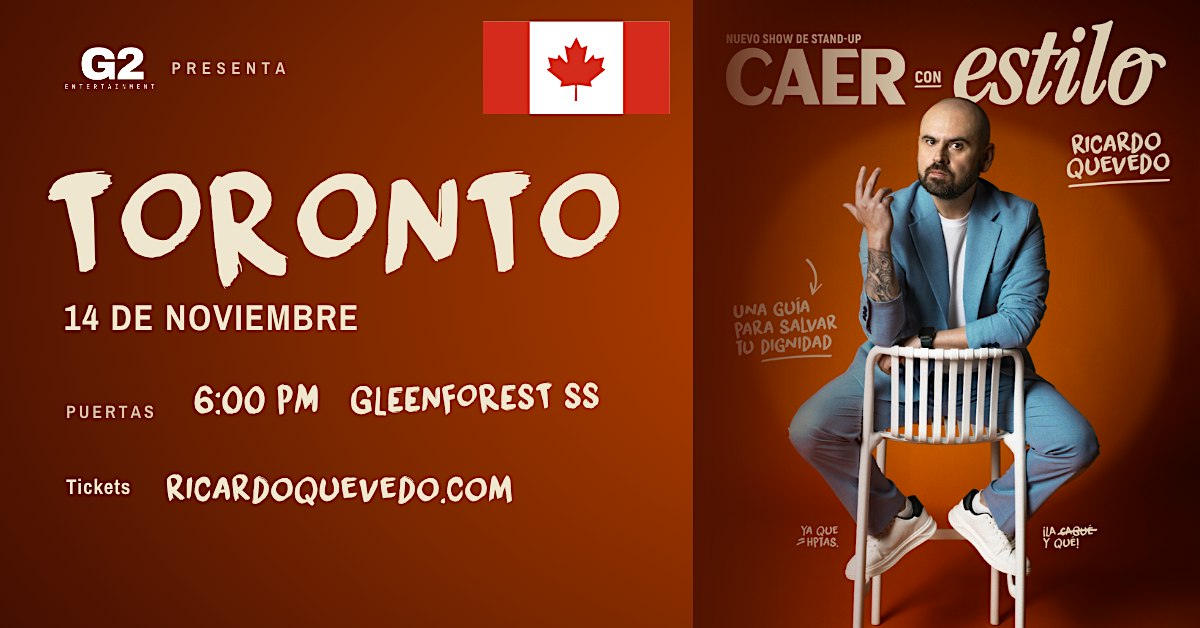 Ricardo Quevedo - CAER con estilo en Toronto