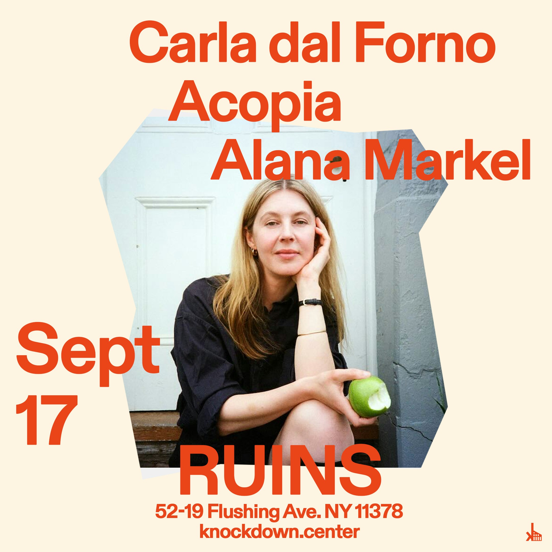Carla dal Forno, Acopia, Alana Markel