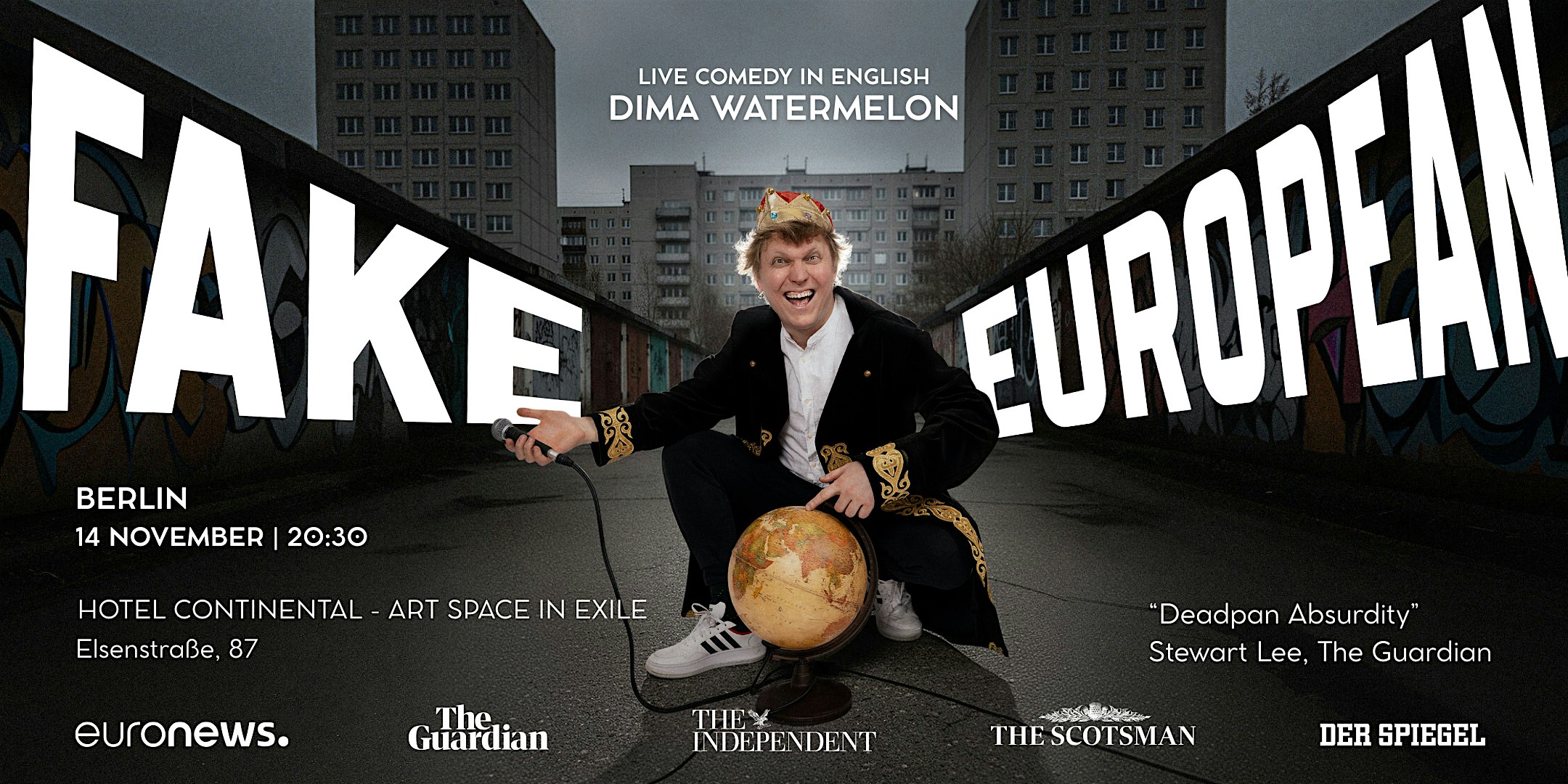 Fake European: English Stand-up Comedy in Berlin | Special Recording