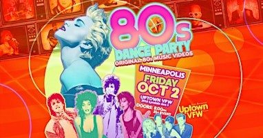 80s Dance Party Minneapolis!