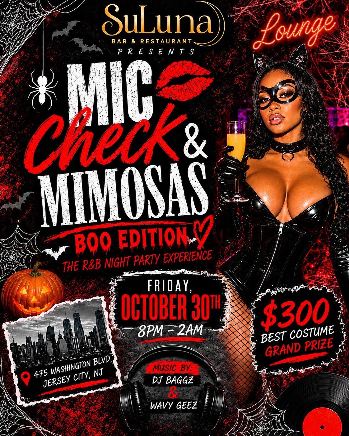 Mic Check & Mimosas “Boo Edition”