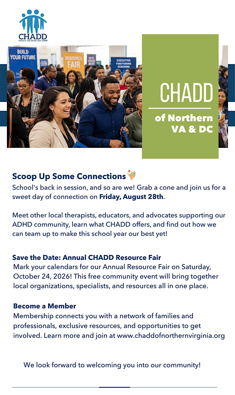 CHADD Resource Fair 2026