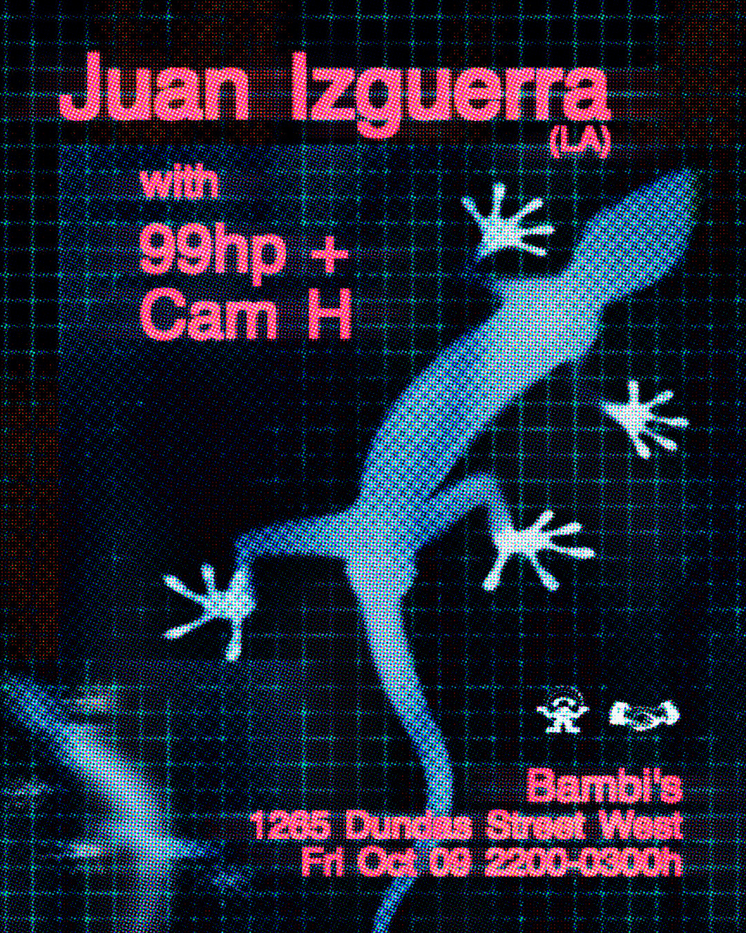 IOU presents Juan Izguerra (LA) + 99hp + Cam H