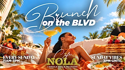 ♎ Libra Sunday Brunch on the Blvd & Day Social at Cafe Nola
