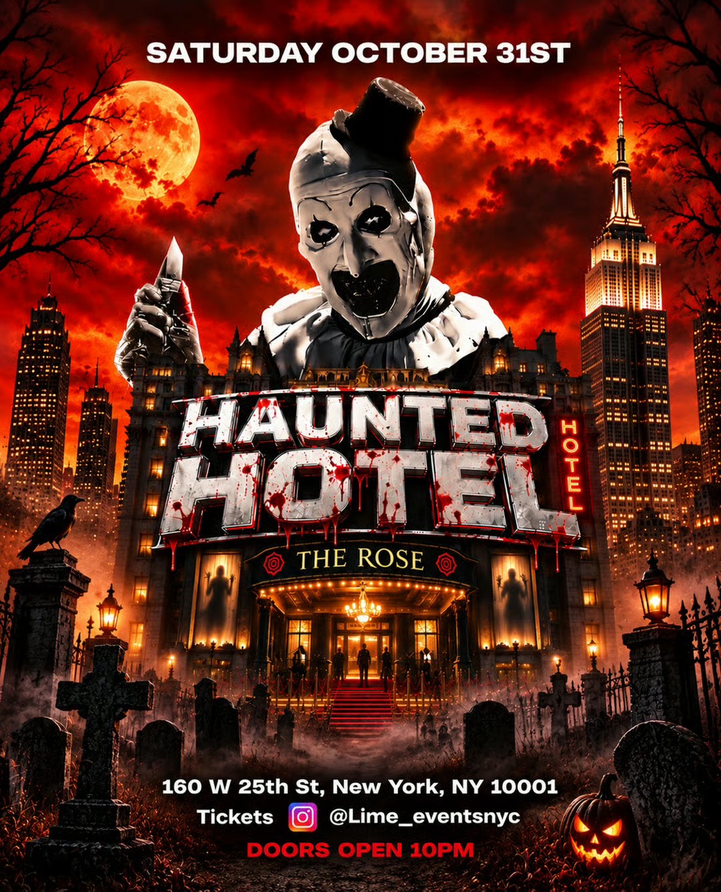 HALLOWEEN NIGHT @ ROSE ROOM (18+)