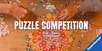 Ravensburger Puzzle Competition - Snakes & Lattes Annex