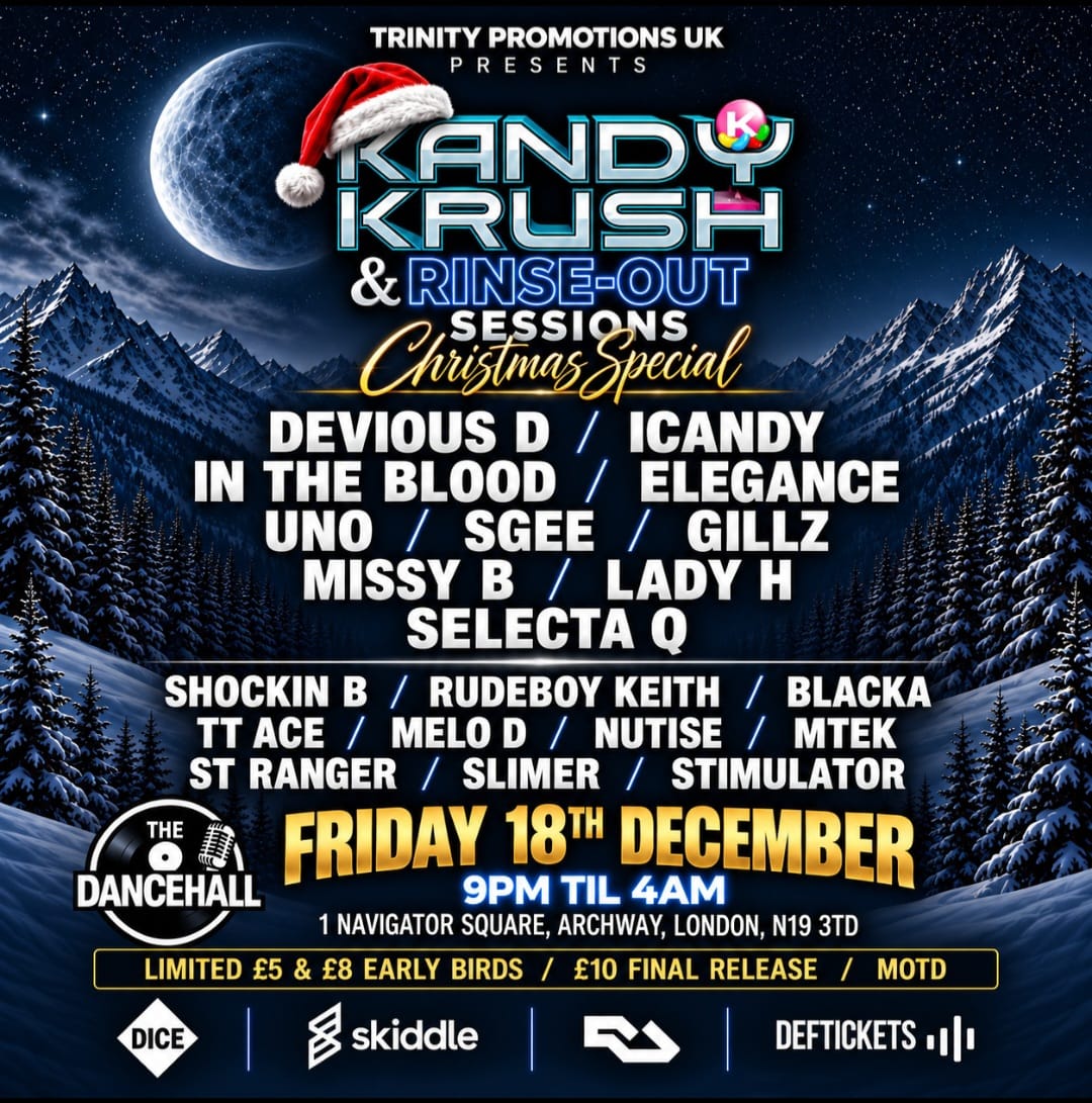 KANDY KRUSH & RINSE OUT SESSIONS