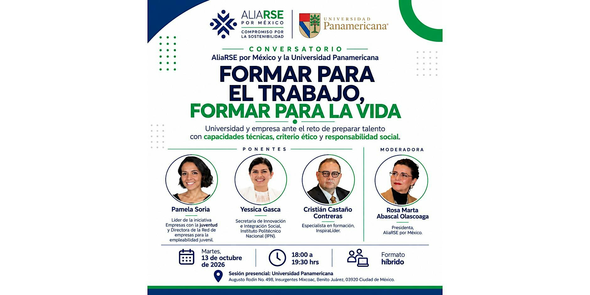 Conversatorio AliaRSE: Formar para el trabajo, formar para la vida