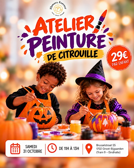 Kids Workshop : Paint My Pumpkin