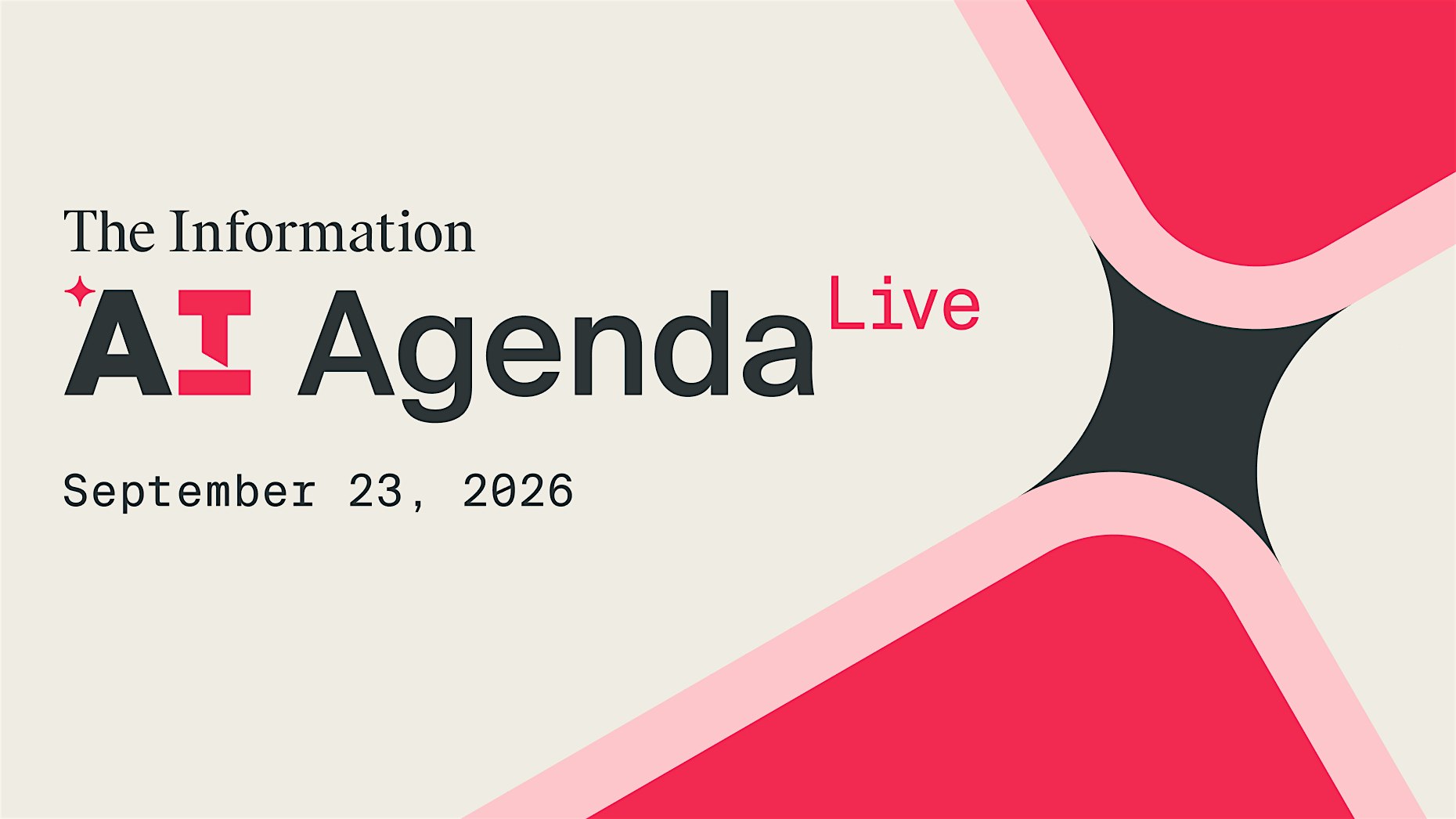 The Information's AI Agenda Live SF 2026