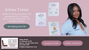Book Signing with Ariona Turner