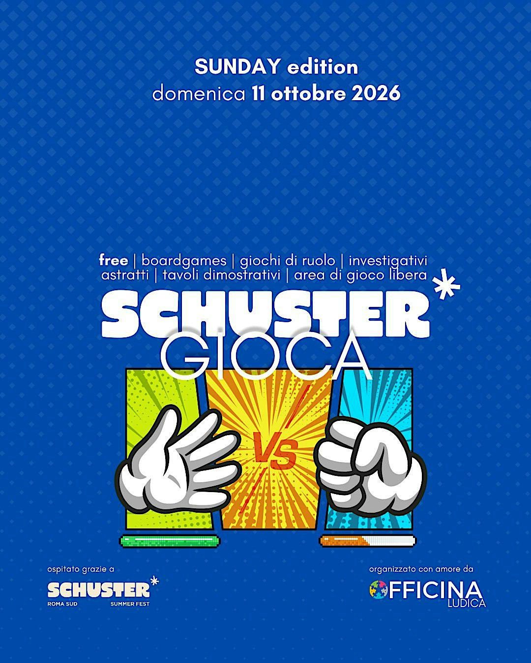 Schuster GIOCA . Sunday edition . 11.10.26